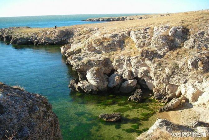 Казантипский заповедник в Крыму